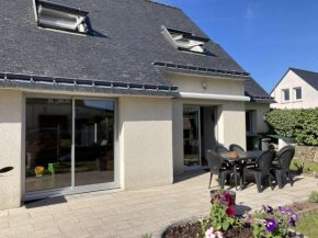 Maison familiale 5P, proche plage, quartier Port Haliguen, terrasse sud-ouest, parking, WIFI inclus - FR-1-478-238